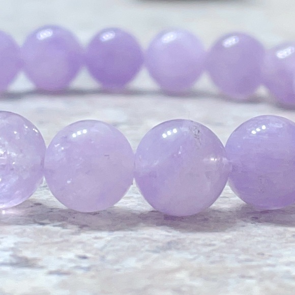 Semi-precious Amethyst Gemstone Boho Style Bracelet - Picture 3 of 6